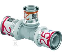 Uponor S-Press PLUS Tee ridotto PPSU 25-20-25 1039957
