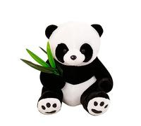 Uposao 25cm Peluche Panda, Coccolone Panda Animale Giocattoli Di Peluche Cuscino Animale Dell'orso Peluche Che Abbraccia Cuscino Per Bambini Animali Panda