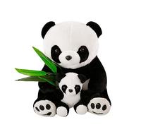 Uposao 25cm Peluche Panda, Coccolone Panda Animale Giocattoli Di Peluche Cuscino Animale Dell'orso Peluche Che Abbraccia Cuscino Per Bambini Animali Panda