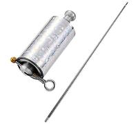 Uposao Bastone Tascabile in Metallo per Trucchi Magici Puntelli Telescopici Giocattolo Divertente Canna in Metallo per Maghi, Accessori per Adulti, Spettacoli di Scena, 1.3m