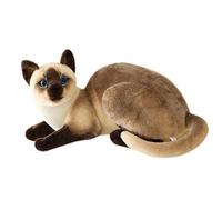 Uposao Gatto Giocattolo Peluche Simulazione del Gatto Realistico Ragdoll Gatto Figa Peluche Bambola Giocattolo Gattino Figura Farcita Ornamento Kitten Modello Gatto Animale