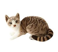 Uposao Gatto Giocattolo Peluche Simulazione del Gatto Realistico Ragdoll Gatto Figa Peluche Bambola Giocattolo Gattino Figura Farcita Ornamento Kitten Modello Gatto Animale