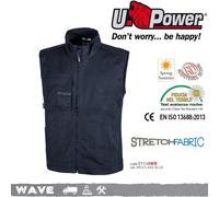 UPOWER GILET ESTIVO ANTINFORTUNISTICA WAVE Westlake Blue EY148WB U-Power