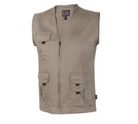 Upower Gilet Multitasche Chica In Cotone Leggero Primavera Estate