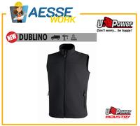UPOWER GILET SOFTSHELL DUBLINO U-POWER BLACK CARBON | TEMPO LIBERO - LAVORO