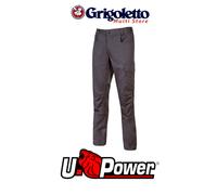 UPOWER Pantalone da lavoro BRAVO TOP ST202GI Col. GREY IRON Taglia da S a 3XL