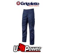 UPOWER Pantalone da lavoro OCEAN EY123WB Col. WESTLAKE BLUE Taglia da S a 3XL