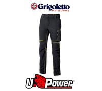 UPOWER Pantalone lavoro WORLD FU189 Col. BLACK - BLUE - GREY Taglia da XS a 3XL