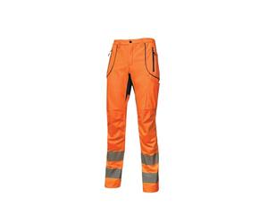 Upower Ren Yellow Fluo Suit - Pantaloni Unisex, Arancione, 44 IT