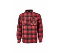 U-Power | Camicia da Lavoro Uomo Willow, in Pile, a Maniche Lunghe, Imbottita e Trapuntata, con Numerose Tasche e Dettagli in Velluto a Coste, 100% Poliestere