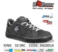UPOWER Scarpa Antinfortunistica Bassa SRC S3 impermeabile leggera KING U-POWER -