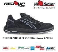 UPOWER SCARPE ANTINFORTUNISTICA SHEDIR PLUS S3 CI SRC ESD U-POWER Red Up Plus