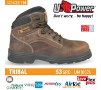 UPOWER SCARPE ANTINFORTUNISTICA tipo POLACCO TRIBAL S3 SRC U-POWER UM10074 +