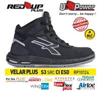 UPOWER SCARPE ANTINFORTUNISTICA VELAR PLUS S3 CI SRC ESD U-POWER Red Up Plus+
