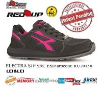 UPOWER SCARPE DONNA ANTINFORTUNISTICA ELECTRA S1P SRC ESD U-POWER RU20156 RED UP