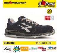 UPOWER SCARPE LAVORO ANTINFORTUNISTICA BERLINO ESD S1P SRC U-POWER +