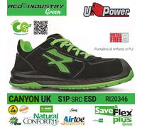 UPOWER SCARPE LAVORO ANTINFORTUNISTICA CANYON UK S1P SRC ESD U-POWER RI20346 -