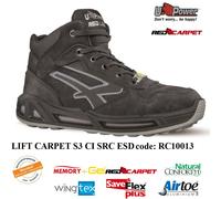 UPOWER SCARPE LAVORO ANTINFORTUNISTICA LIFT CARPET S3 CI SRC ESD U-POWER