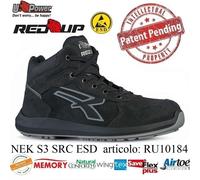 UPOWER SCARPE LAVORO ANTINFORTUNISTICA NEK S3 SRC ESD U-POWER RU10184 RED UP