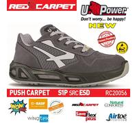 UPOWER SCARPE LAVORO ANTINFORTUNISTICA PUSH CARPET ESD S1P SRC U-POWER