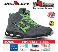 UPOWER SCARPE LAVORO ANTINFORTUNISTICA RAMAS ESD S1P SRC U-POWER RL10036