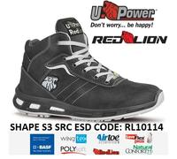 UPOWER SCARPE LAVORO ANTINFORTUNISTICA SHAPE S3 SRC ESD U-POWER RL10114