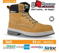 UPOWER SCARPE LAVORO ANTINFORTUNISTICA TIPO POLACCO TAXI S3 SRC UM10263 U-POWER