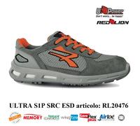 UPOWER SCARPE LAVORO ANTINFORTUNISTICA ULTRA S1P SRC ESD U-POWER RL20476 REDLION