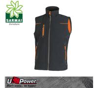 UPower UNIVERSE gilet smanicato da lavoro impermeabile antivento traspirante