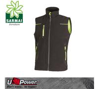 UPower UNIVERSE gilet smanicato da lavoro impermeabile antivento traspirante