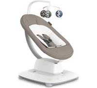 UPPAbaby Mamaroo Smart Swing - Sdraietta Neonato Elettrica Max 11,3 Kg Dondolo Altalena per Neonati con Riduttore colore Dark Taupe