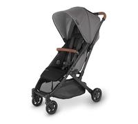 UPPAbaby Minu V2 Greyson - Passeggino leggero e compatto con una sola mano, tettoia UPF 50+ e grande cestino portaoggetti