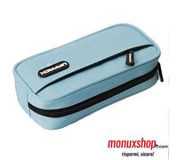 UPPACK ASTUCCIO AZZURRO PORTAMATITE PER SCUOLA BORSA PER CANCELLERIA LAVABILE