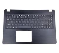 Upper Cover Black W/KB US-INT