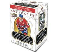 Upper Deck 2024-25 Artifacts - Scatola per carte da collezione Hockey, 96 pezzi