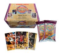 Upper Deck NBA 1991-92 Serie Basketball Low Sealed Jumbo Box | 20 Packs