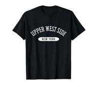Upper West Side Camicia Stile Classico Manhattan New York NY Maglietta