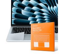 UPPERCASE GhostShield Premium Palm Rest Protector Skin Cover Set Protezione da Graffi e Usura, Compatibile con MacBook Air 15" 2025 2024 2023 con M4/M3/M2, A3241 A3114 A2941, Azzurro Cielo