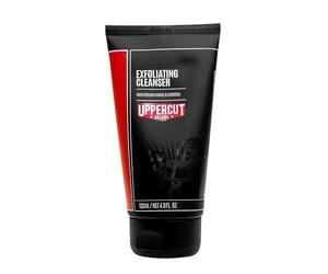 Uppercut Deluxe Exfoliating Cleanser, Pulisce Delicatamente e Detossifica la Pelle con Pumice Macinata e Carbone, Adatto per l'Uso Quotidiano 120 ml