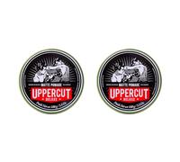 Uppercut Deluxe Matte Pomade Duo Medium Hold 2 x 100g | Water Based Matte Hair Styling Product for Medium Hold with No Shine. Easy to Wash Out with No Residue. For All Hair Types.