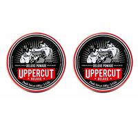Uppercut Deluxe Pomata Deluxe, Pomata Professionale a Base d'Acqua per Creare Look Intemporalie Classici, Fissaggio Forte e Alto Splendore, Prodotto per Capelli Uomo 2 x 100g