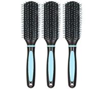 Uppercut Deluxe Quiff Roller - Spazzola volumizzante per capelli da uomo, per sollevare i capelli, con setole distanziate con punta sferica per evitare di tirare, confezione da 3