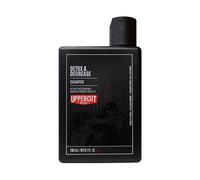 Uppercut Deluxe Detox and Degrease Shampoo 240ml | Deep Clean Shampoo to Remove Build Up and Excess Oil. Charcoal Infused Formula for Oily Hair Types. Refreshes the Scalp.