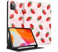 Uppuppy Custodia per iPad Air 13 pollici M2/M3, Pro 12.9 - Custodia carina per donne e ragazze, custodia a portafoglio per Apple Air 13" 2024/2025, Pro 6a/5a/4a/3a generazione