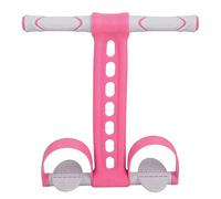 UPQRSG Corda di tensione multifunzione, fascia per pedali con maniglie antiscivolo, fascia elastica per yoga e fitness, attrezzatura per esercizi di braccia, addominali e gambe (rosa)