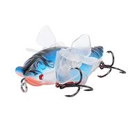 UPQRSG Esche da pesca con eliche, esche dure a forma di cicala, esche artificiali da nuoto per acqua dolce e salata, 7,5 cm (Y238-10)