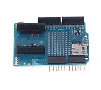 UPQRSG Schermatura a Vite Prototipo, Scheda di Espansione Prototipo Punto Terminale Slot per Scheda di Memoria Integrata Wireless con Area Prototipo 8 X 12 Fori, Adattatore per Terminale a Vite