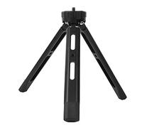 UPQRSG Treppiede da Viaggio, Mini Treppiede da Tavolo Regolabile, Supporto per Treppiede Portatile Professionale in Alluminio con Viti da 1/4 di Pollice, Supporto per Treppiede da Viaggio Portatile