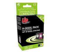 Uprint - 303XL Confezione da 2 cartucce d'inchiostro compatibili con HP 303 303xl per stampante HP Envy Photo 6220 6222 6230 6234 6258 7120 7130 7132