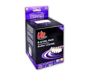 Uprint LC3219XL Cartucce compatibili con Brother LC3219XL Nero e Colore